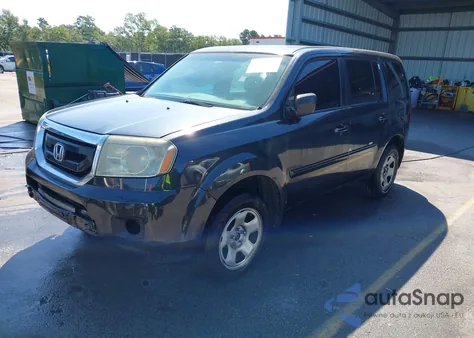 2010 Honda Pilot Lx from USA, damaged, VIN 5FNYF3H25AB020630